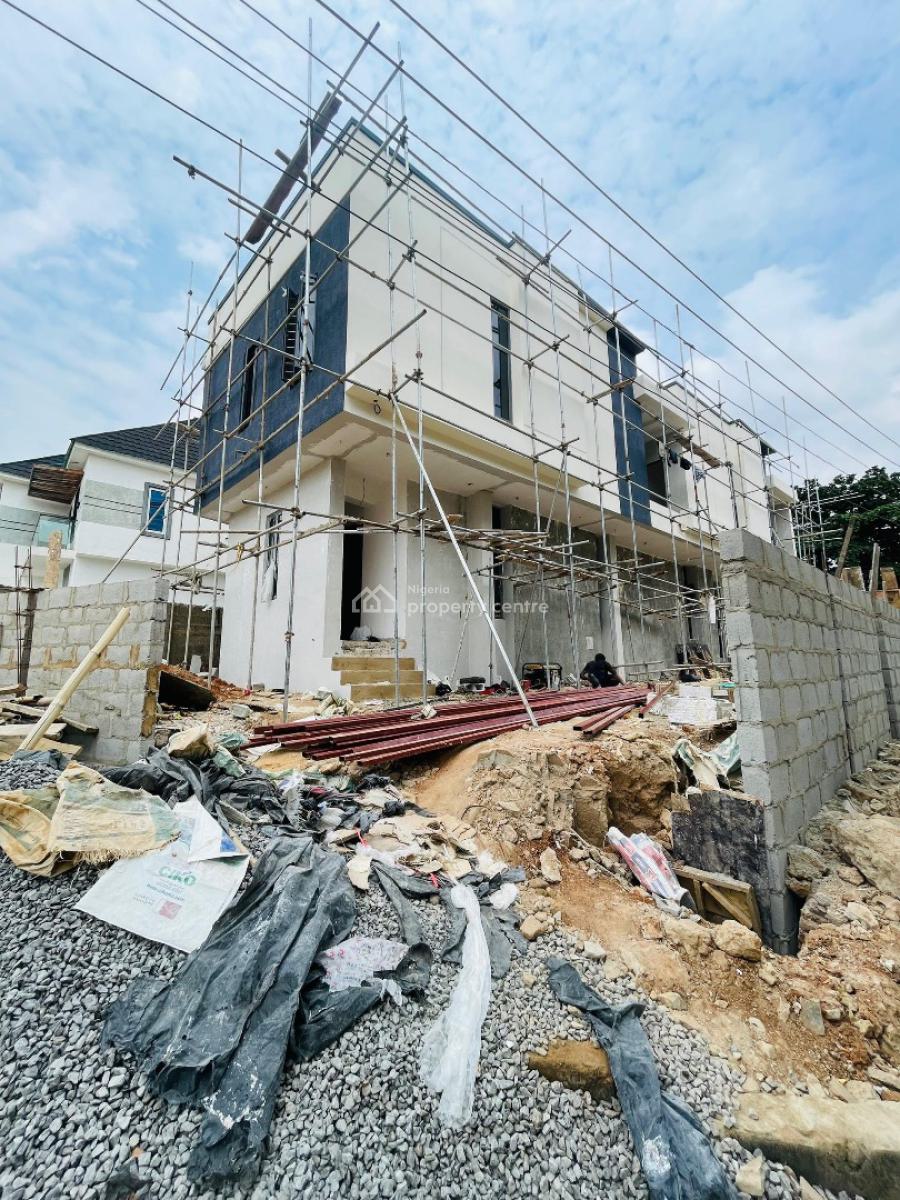 Magnificent 4 Bedroom Semi Detached Duplex Plus Bq in an Estate, Gra Phase 1, Magodo, Lagos, Semi-detached Duplex for Sale