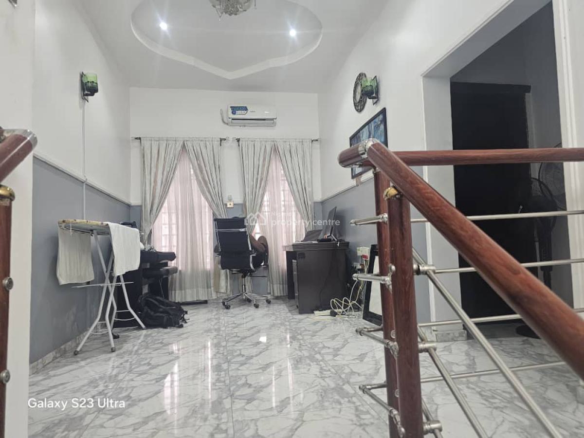 Well Finished Corner 4 Bedroom Semi Detached Duplex Is Available in, Creek Avenue Court 1 Estate, Ikota, Lekki, Lagos, Semi-detached Duplex for Sale