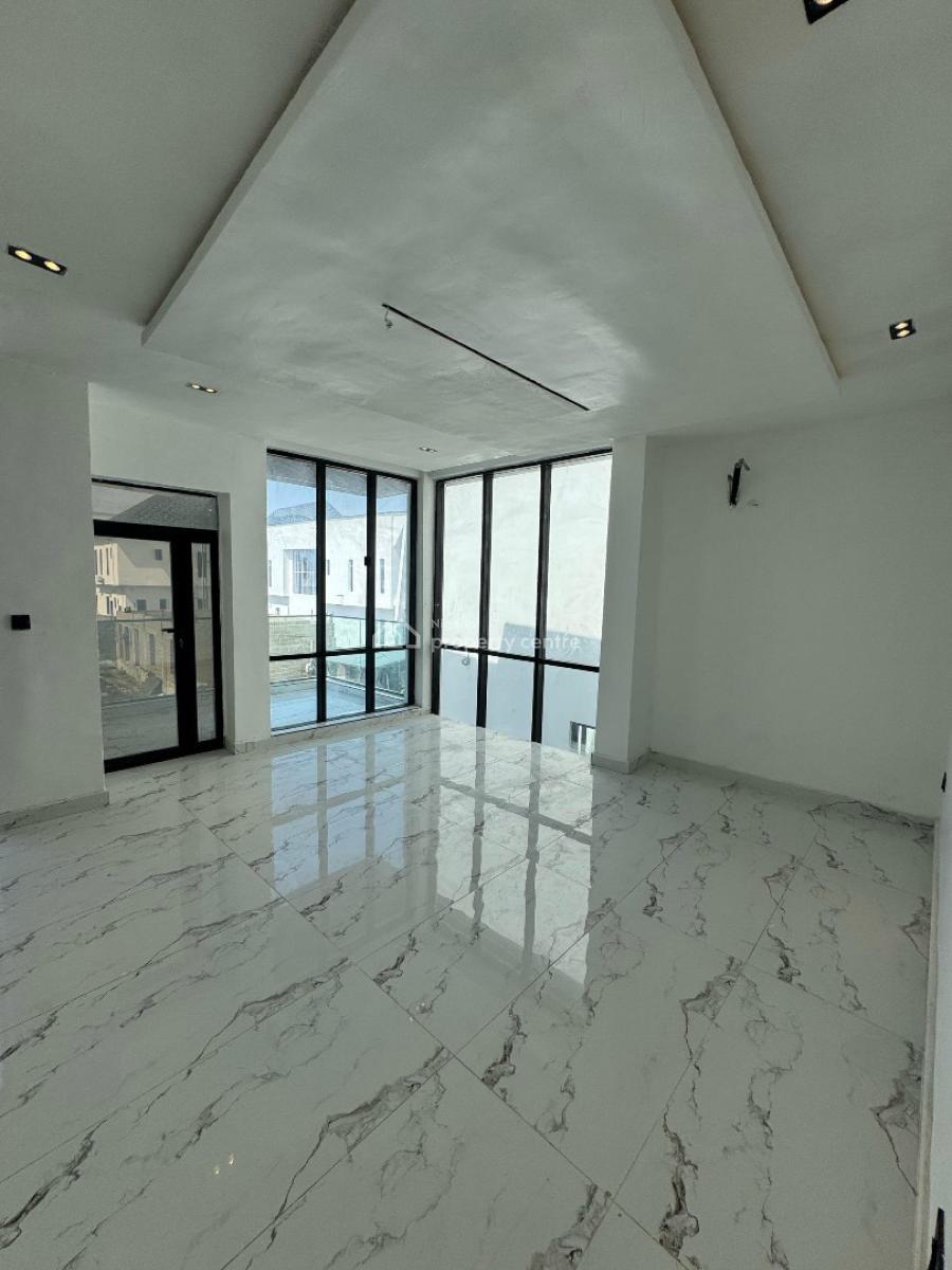 Elegant 5 Bedroom Fully Detached Duplex with a Bq and Pool, Chevron, Lekki, Lagos, House for Sale
