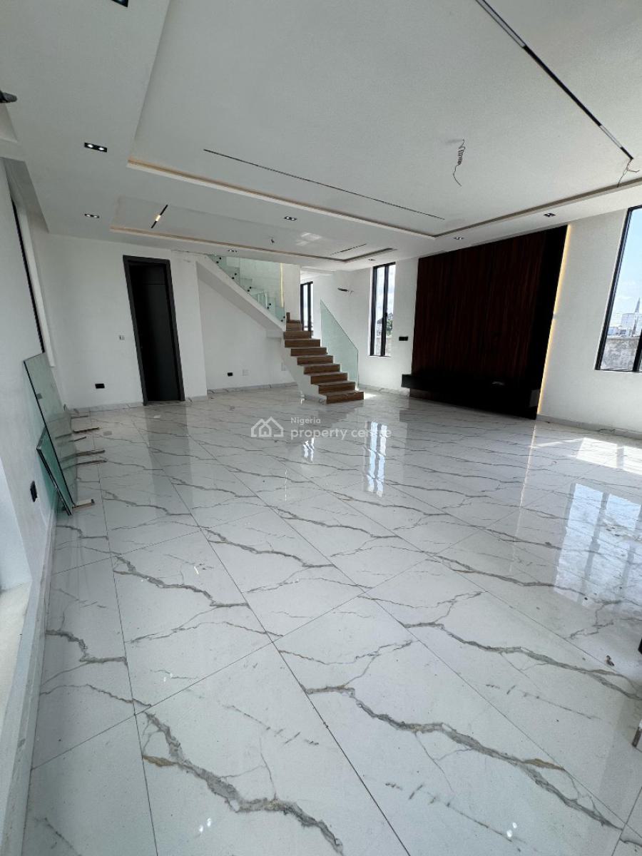 Elegant 5 Bedroom Fully Detached Duplex with a Bq and Pool, Chevron, Lekki, Lagos, House for Sale