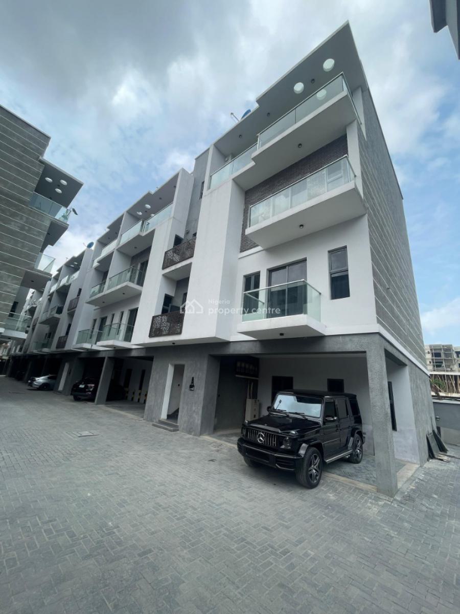 Newly Built 2 Bedroom Terrace Duplex with Bq, Ikate, Lekki, Lagos, Terraced Duplex for Sale