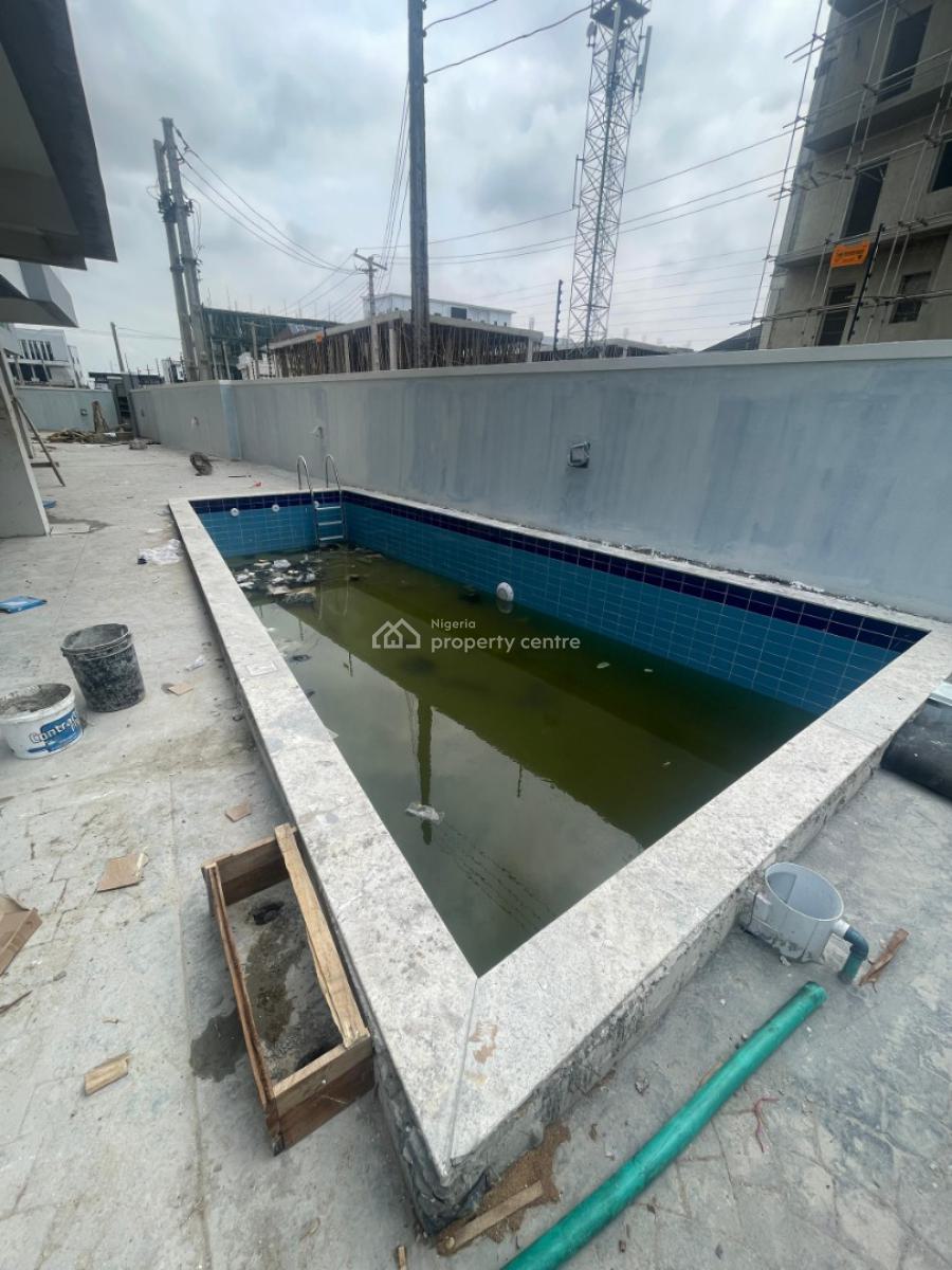 Newly Built 2 Bedroom Terrace Duplex with Bq, Ikate, Lekki, Lagos, Terraced Duplex for Sale