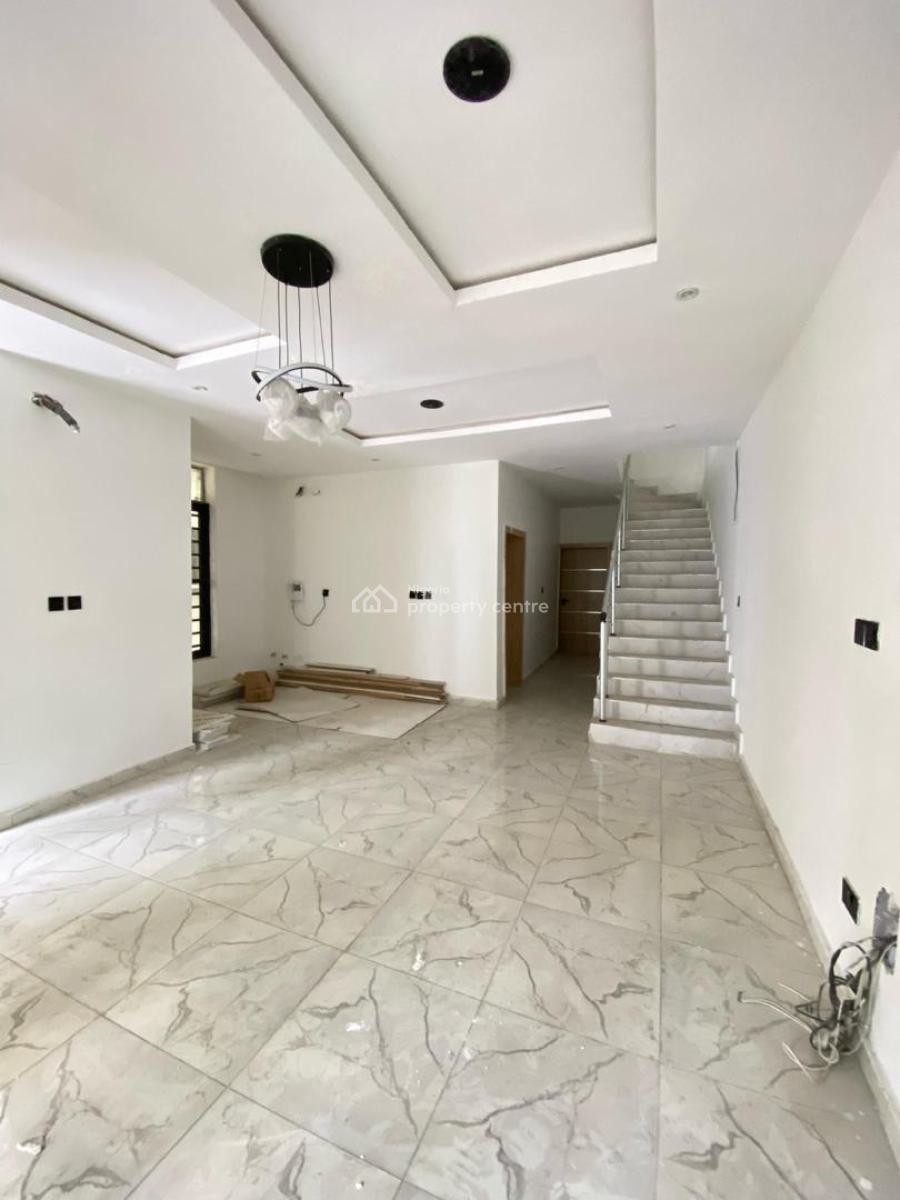 Exquisite 4 Bedroom Semi Detached Duplex with a Bq, Chevron Toll Gate, Lekki, Lagos, House for Sale