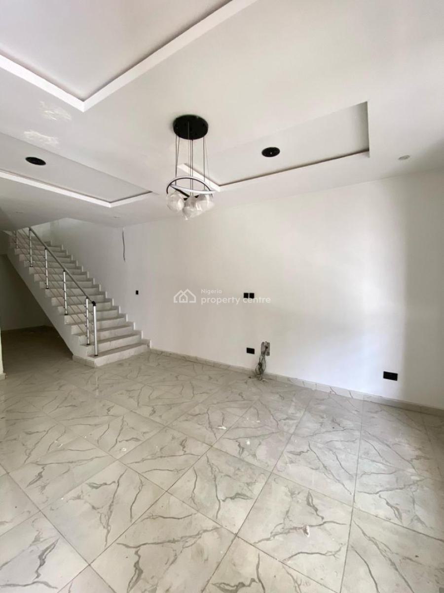 Exquisite 4 Bedroom Semi Detached Duplex with a Bq, Chevron Toll Gate, Lekki, Lagos, House for Sale