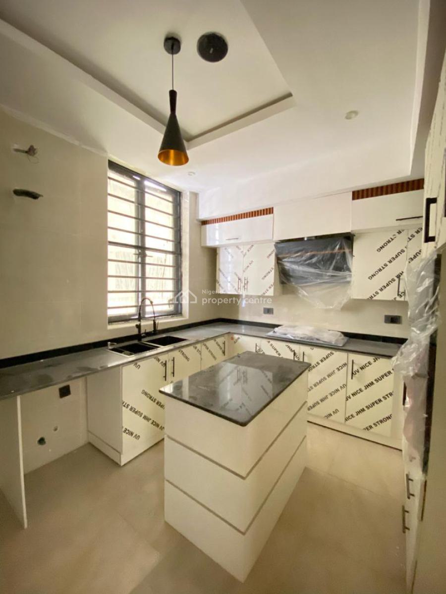 Exquisite 4 Bedroom Semi Detached Duplex with a Bq, Chevron Toll Gate, Lekki, Lagos, House for Sale
