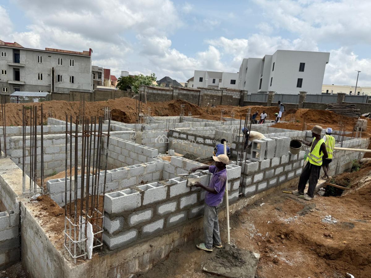 4 Bedroom Terraces + Living Rooms + Bq, Life Camp, Abuja, Terraced Duplex for Sale