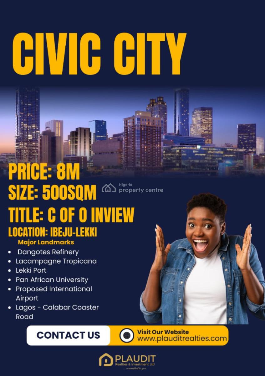 Civic City Preferred Land for Investors and Property Finders, Ilagbo Town, Ibeju Lekki, Lagos, Mixed-use Land for Sale