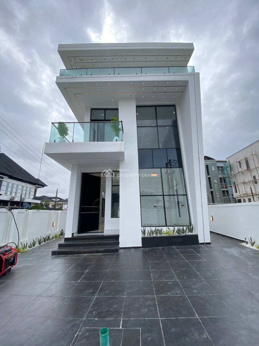 Brand New 5-bedroom Fully Detached Duplex with Bq, Chevron, Lekki, Lagos, Detached Duplex for Sale