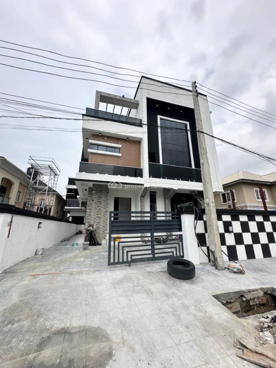 Fully Automated 6 Bedrooms Duplex, Chevron, Lekki, Lagos, Detached Duplex for Sale