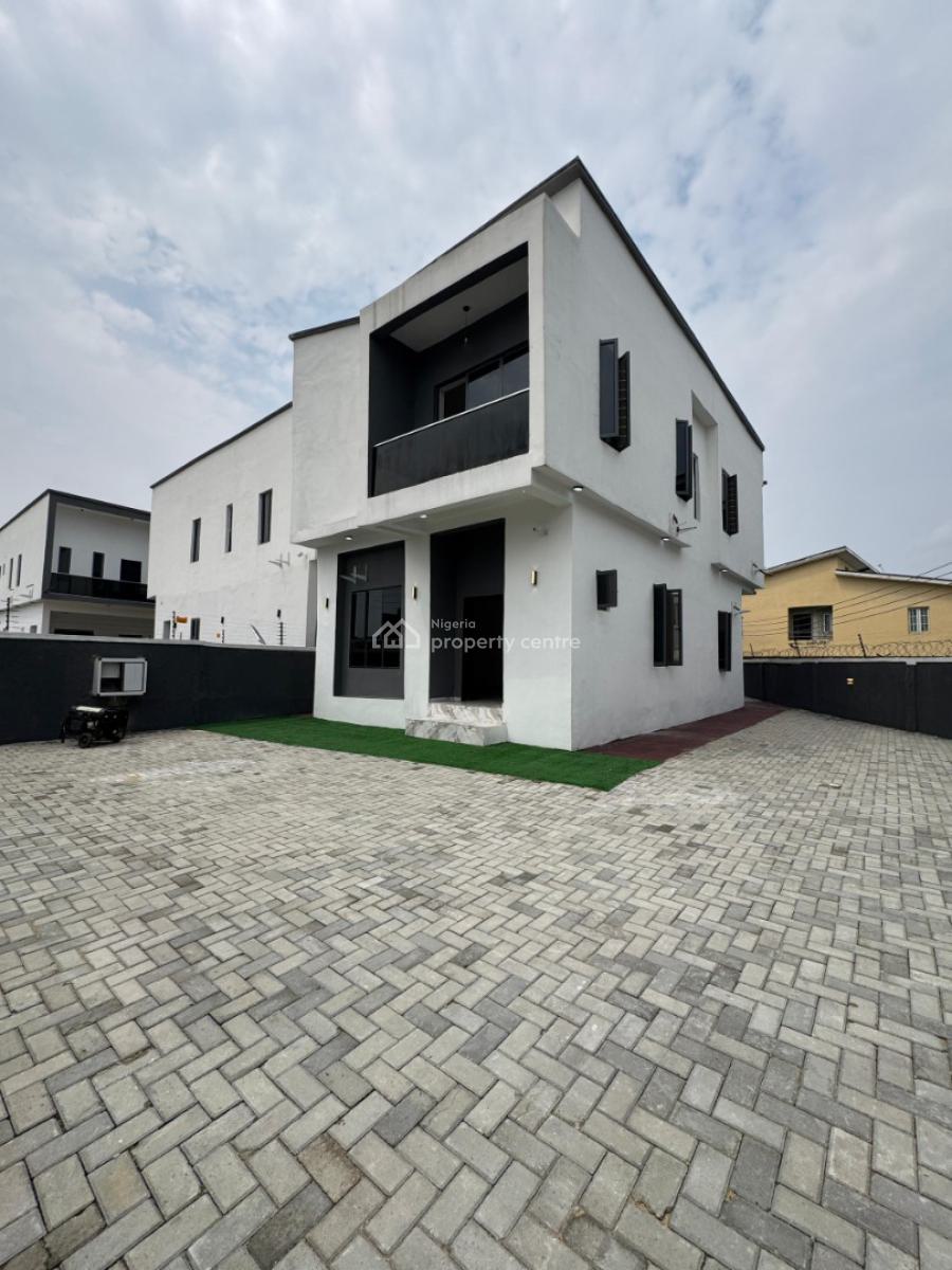Spacious 4 Bedroom Detached Duplex with a Bq with a Massive Compound, Abraham Adesanya/sangotedo Axis, Sangotedo, Ajah, Lagos, Detached Duplex for Sale