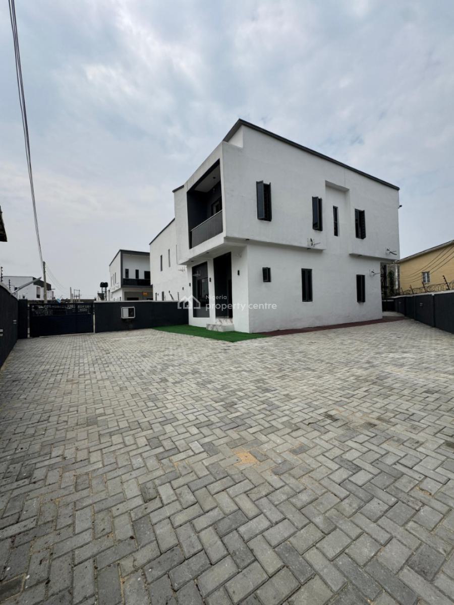 Spacious 4 Bedroom Detached Duplex with a Bq with a Massive Compound, Abraham Adesanya/sangotedo Axis, Sangotedo, Ajah, Lagos, Detached Duplex for Sale