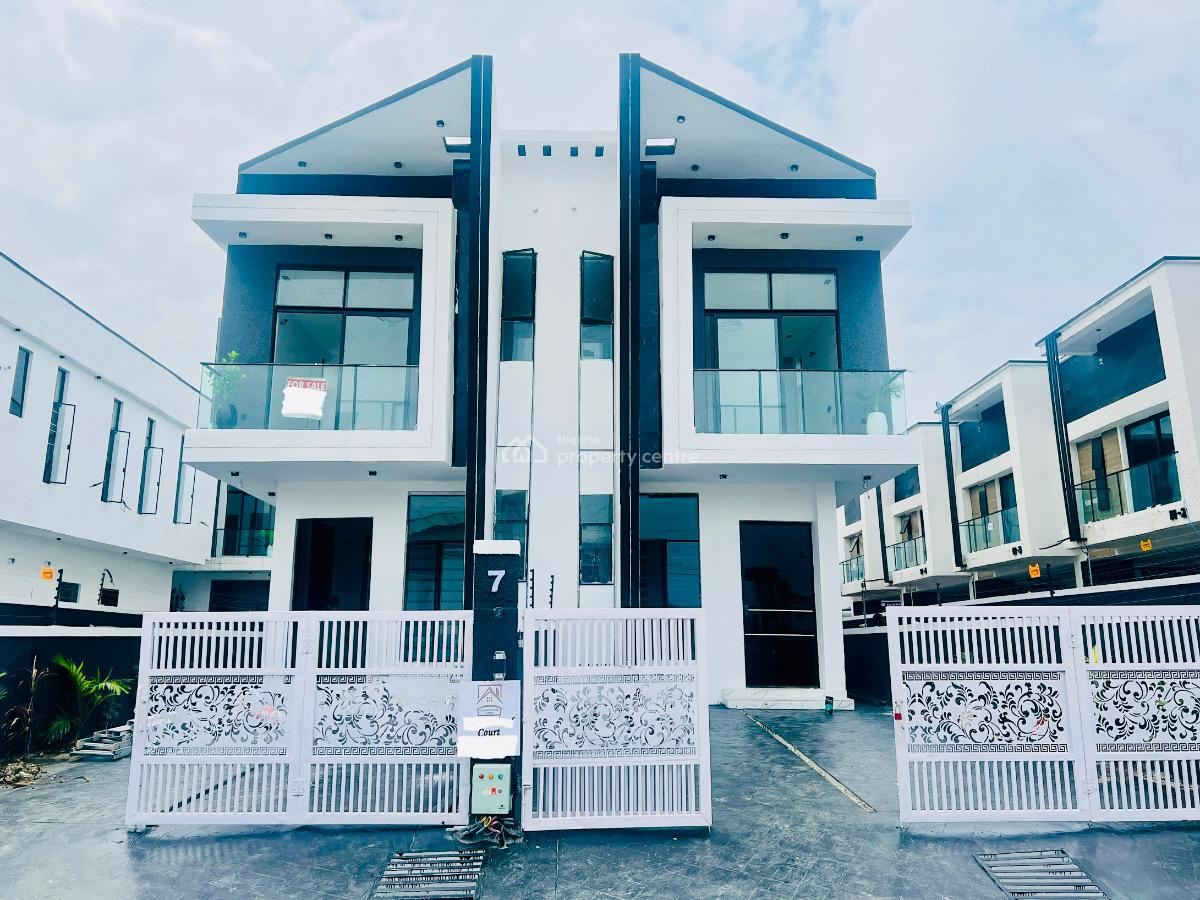 Brand New 4 Bedroom Semi Detached Duplex, Ikota, Lekki, Lagos, Semi-detached Duplex for Sale