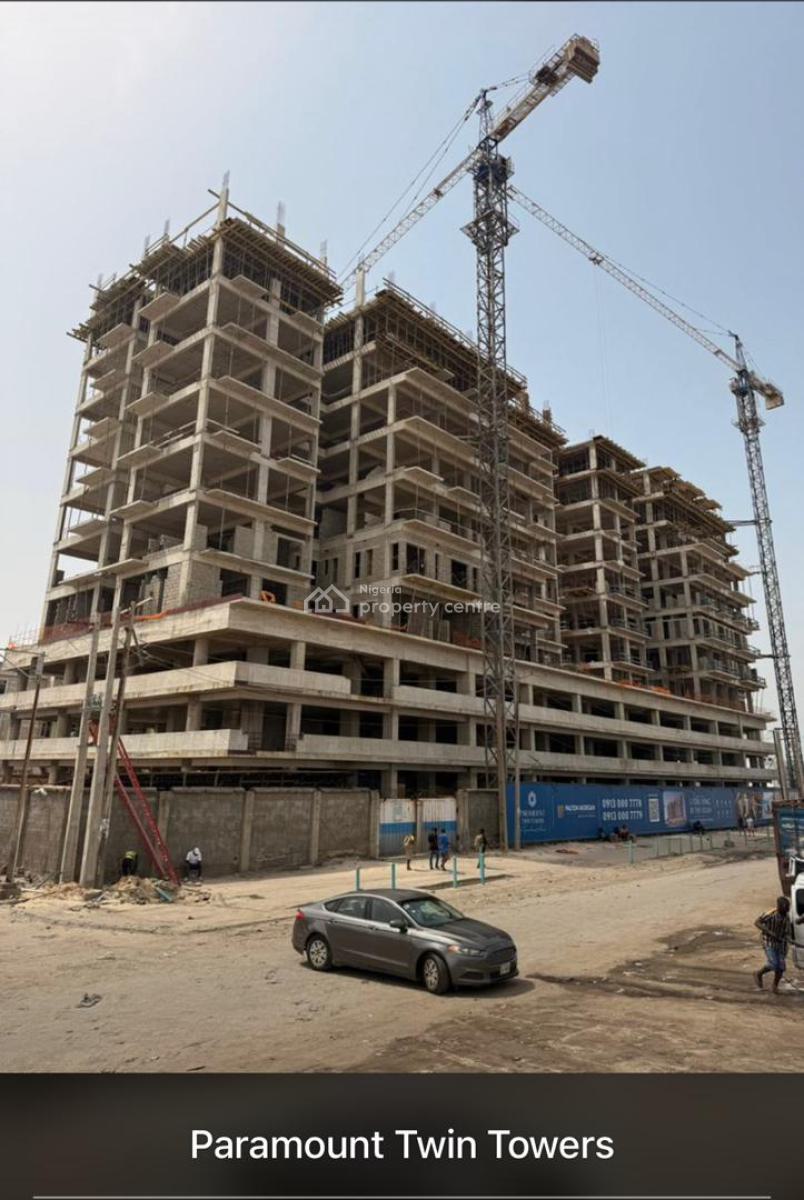 Converted Offplan 3bedroom to 2bedroom with Coastal & City View Etc, 12th Floor on The Twin Towers, Oniru, Victoria Island (vi), Lagos, Flat / Apartment for Sale