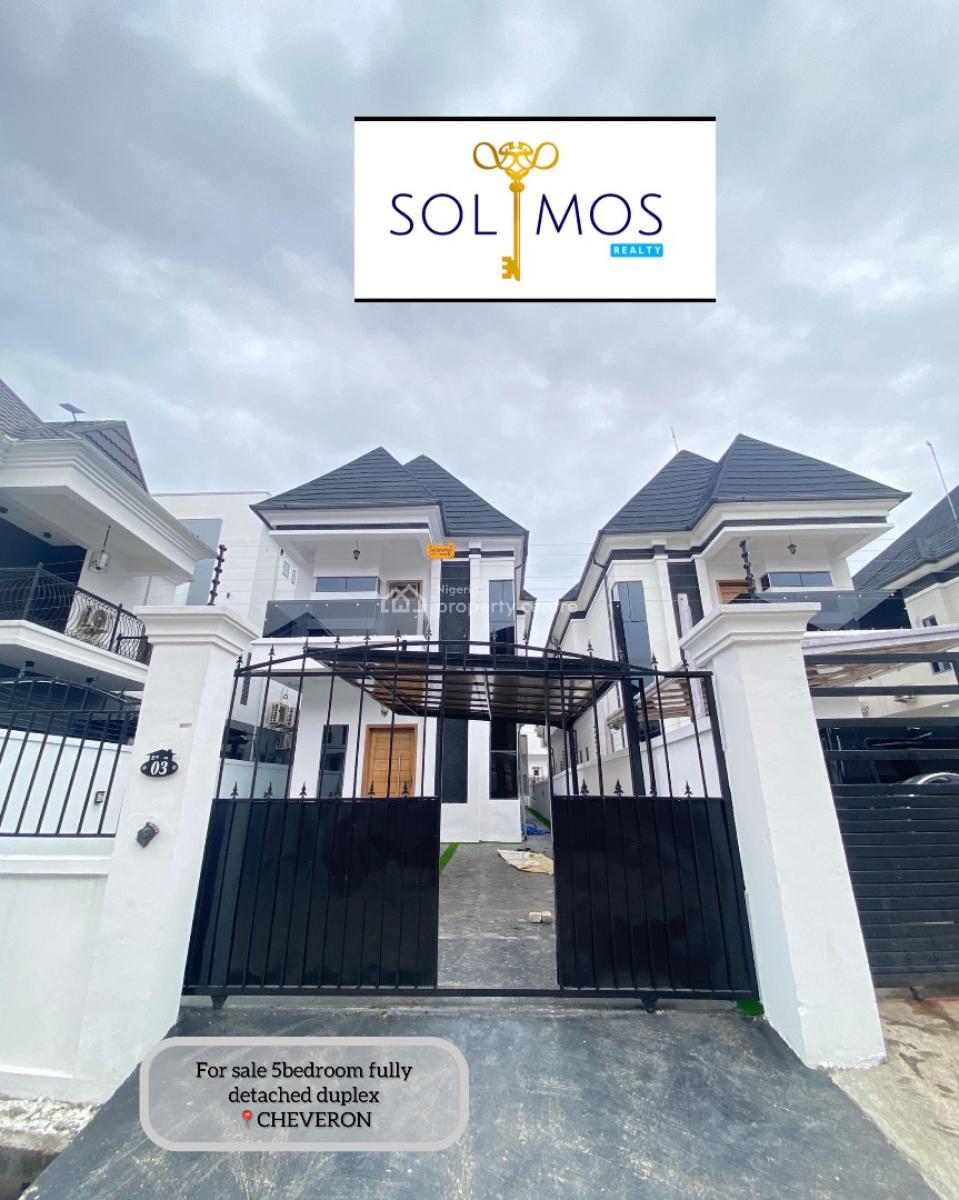 Luxury 5bedroom Fully Detached Duplex, Chevron, Lekki Phase 2, Lekki, Lagos, Detached Duplex for Sale