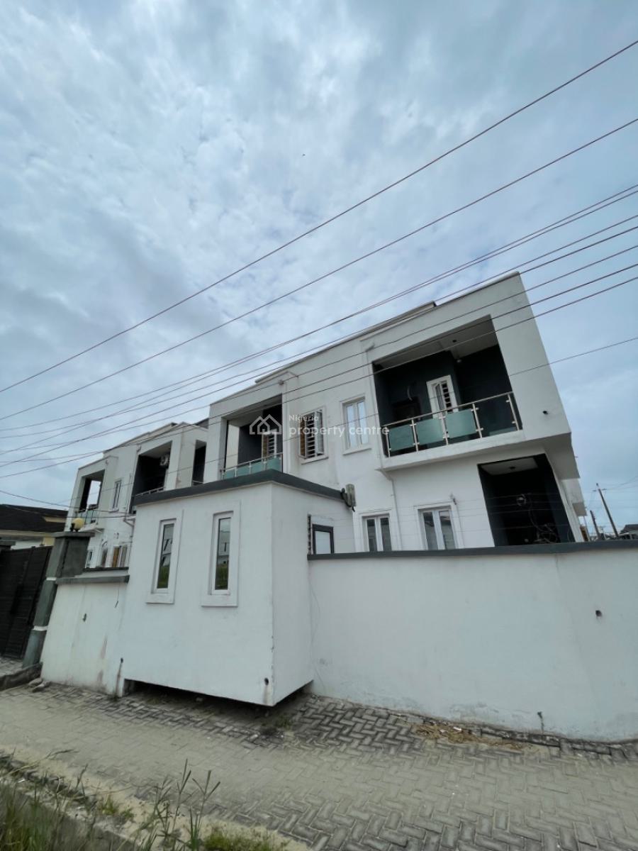 Spacious 4 Bedroom Semi Detached Duplex with a Domestic Room, Ikota Gra, Lekki, Lagos, Semi-detached Duplex for Rent