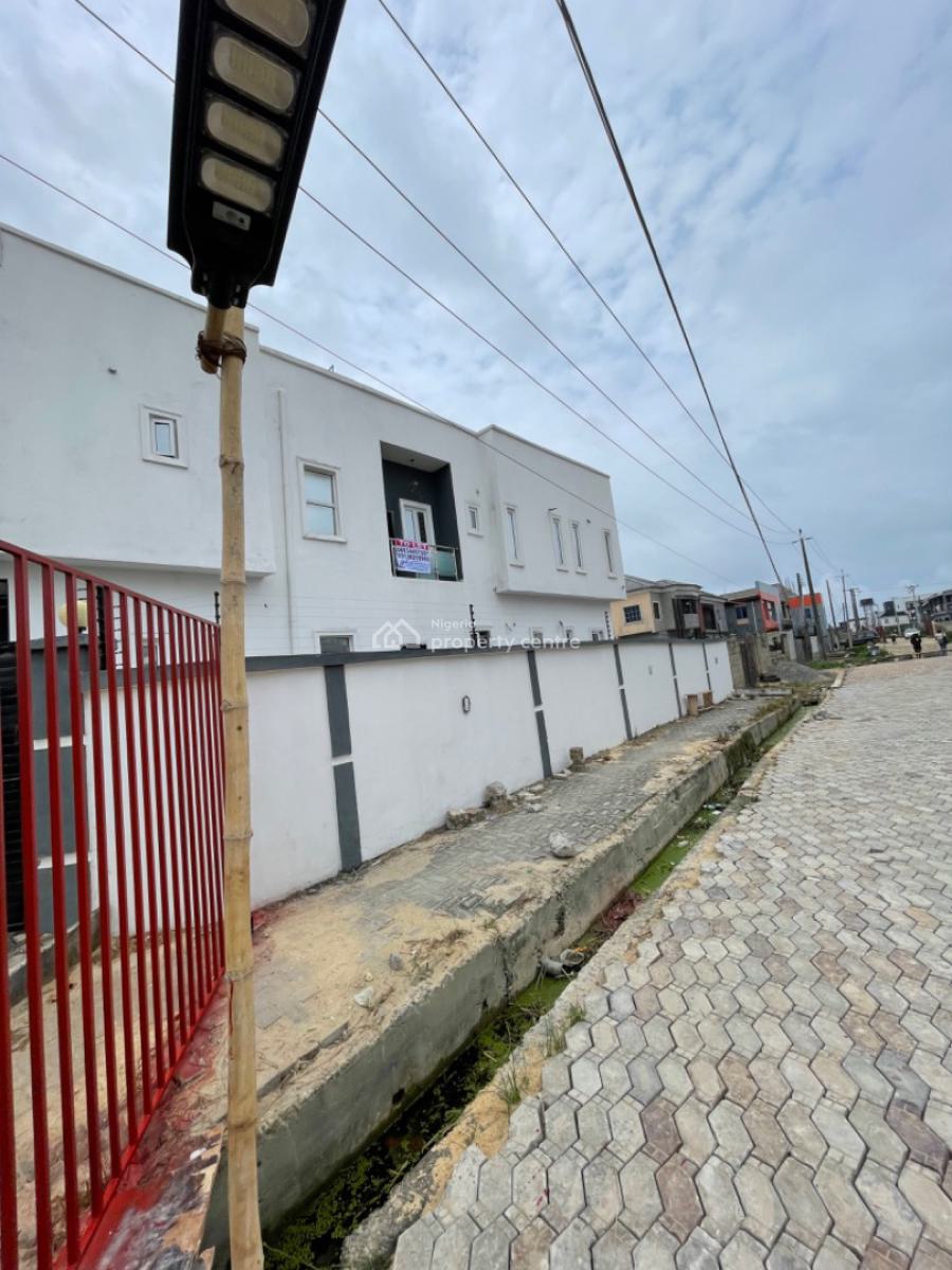 Spacious 4 Bedroom Semi Detached Duplex with a Domestic Room, Ikota Gra, Lekki, Lagos, Semi-detached Duplex for Rent