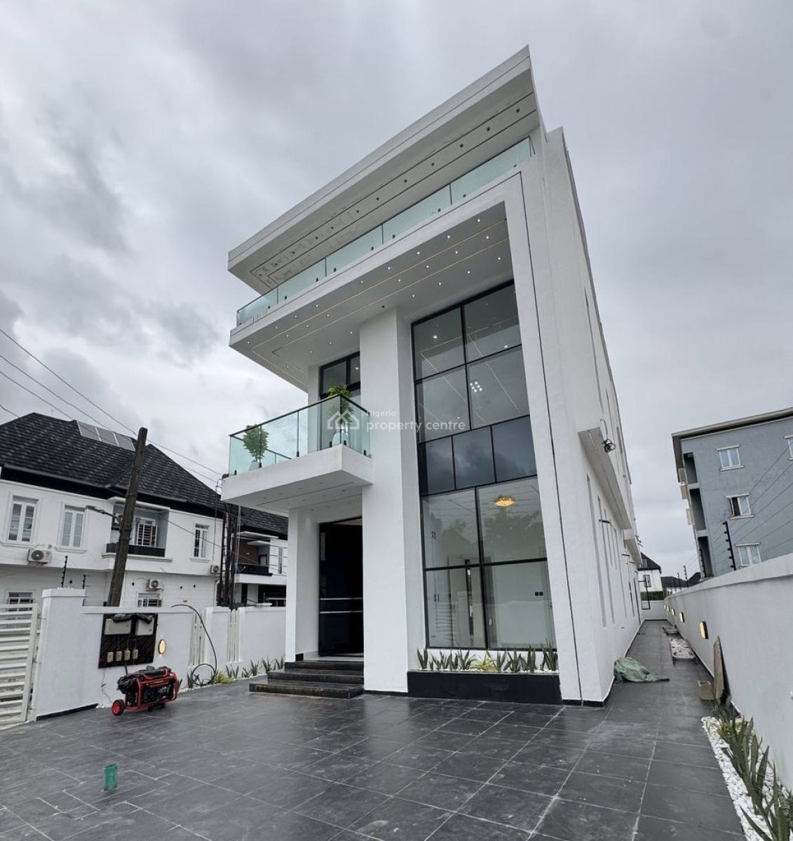 Unique 5 Bedroom Detached Duplex with Bq and a Pool, Lekki, Lagos, Detached Duplex for Sale