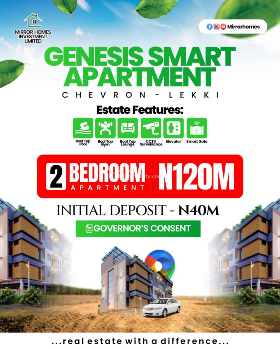 Genesis Apartments, Chevron, Lekki, Lagos, Flat / Apartment for Sale