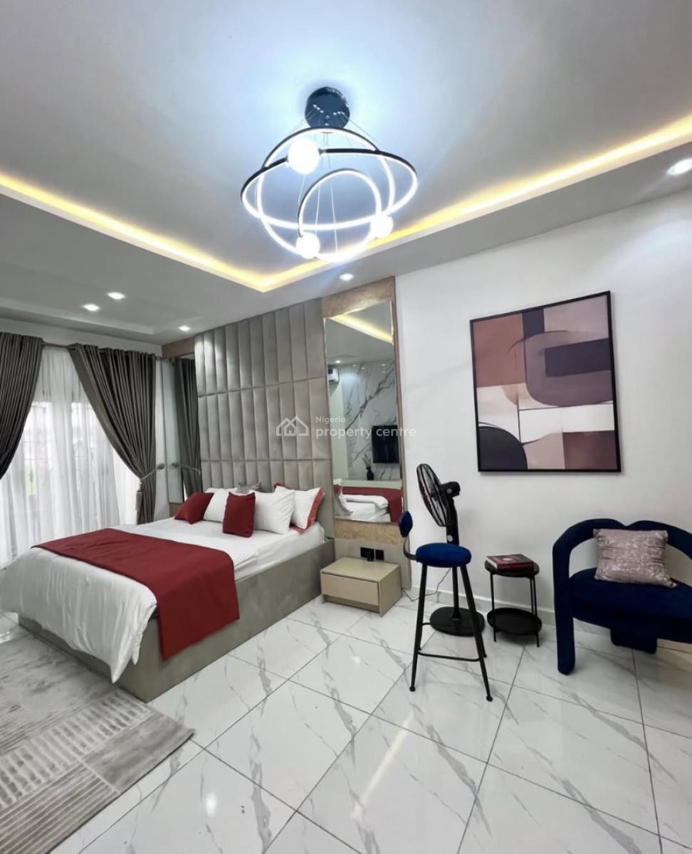 Exquisite Fully Furnished 4 Bedroom Semi Detached, Guzape District, Abuja, Semi-detached Duplex for Rent