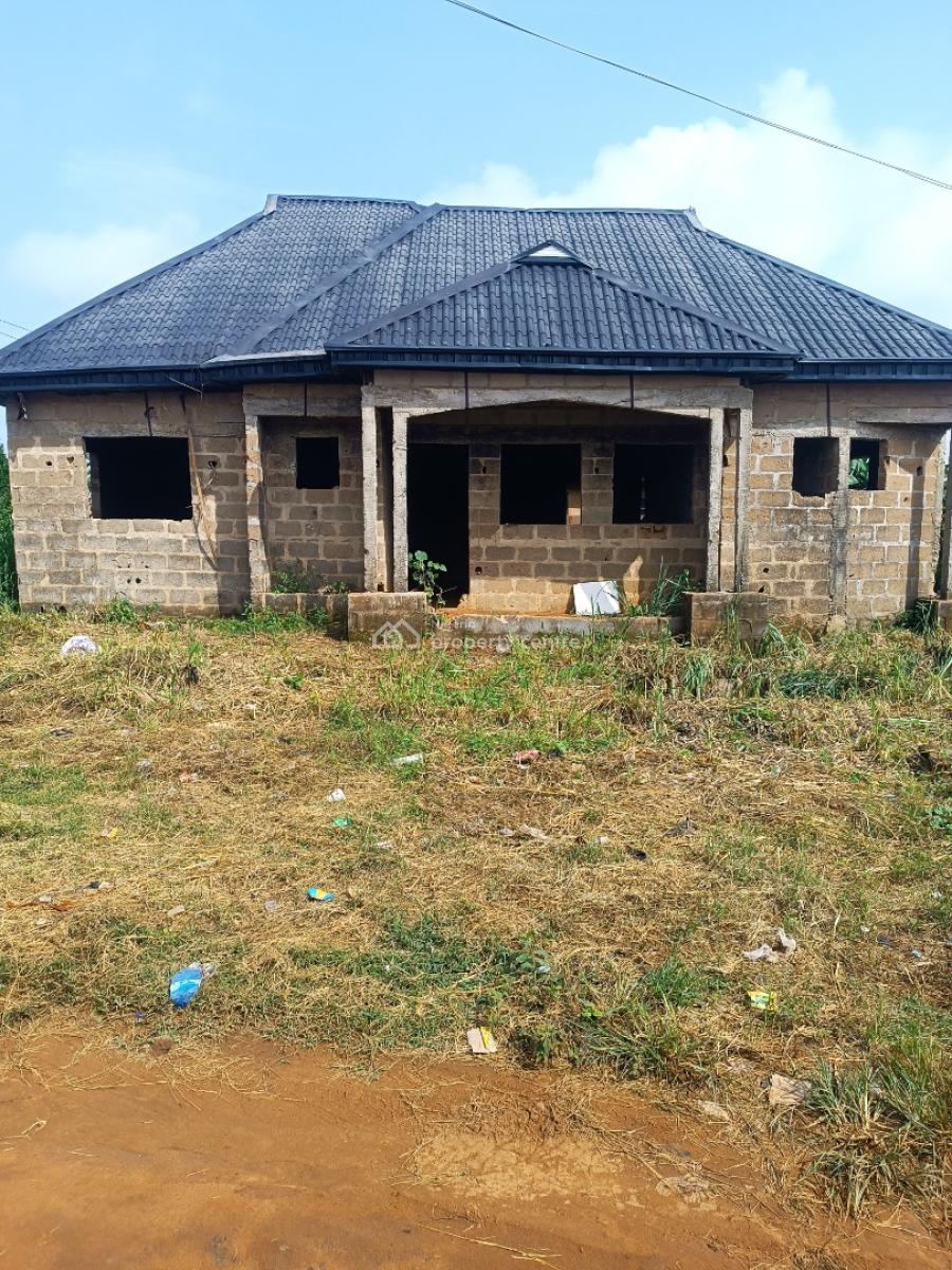 Exquisite Semi Finished 4 Bedroom Bungalow, Unity Estate, Kaniyi, Mowe, Simawa, Ogun, Detached Bungalow for Sale