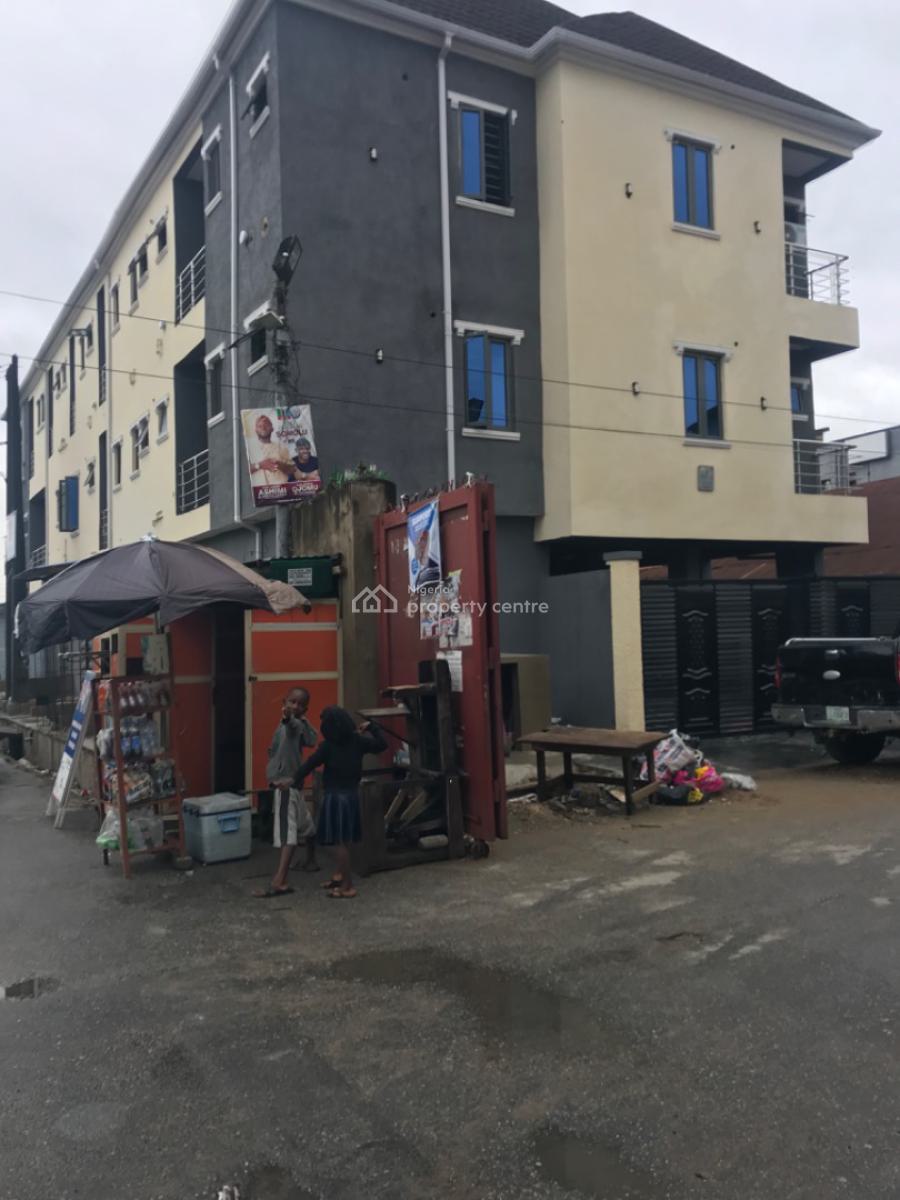 Newly Built One Bedroom Apartment, Alade Street, Shomolu, Lagos, Mini Flat (room and Parlour) for Rent
