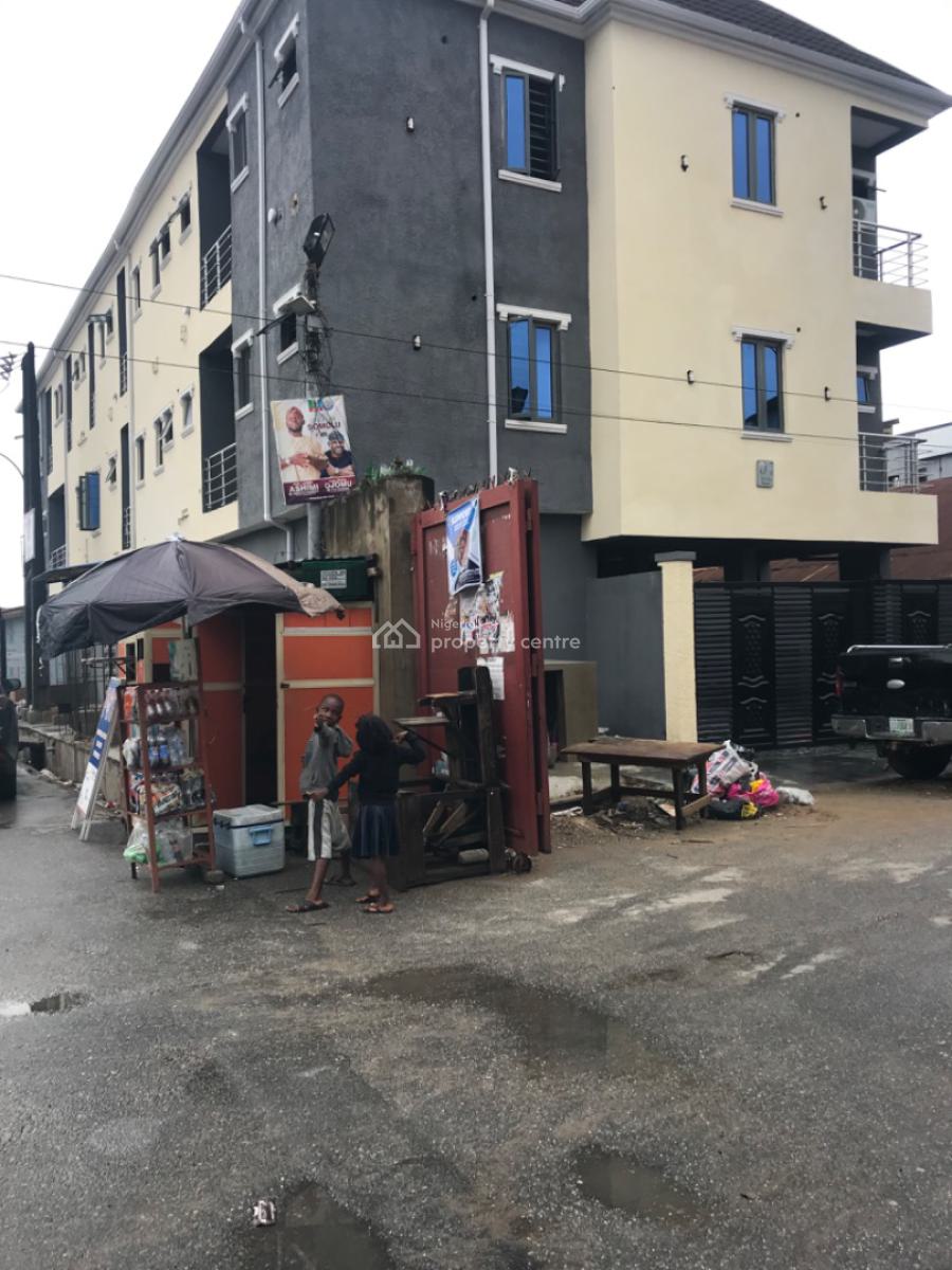 Newly Built One Bedroom Apartment, Alade Street, Shomolu, Lagos, Mini Flat (room and Parlour) for Rent