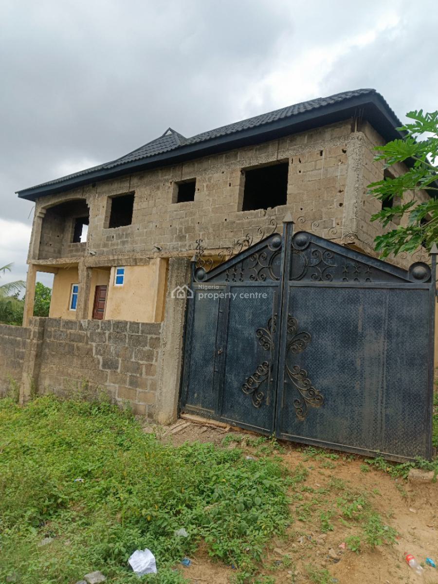 a Storey Building on Full Plot of Land, Magboro Estate, Magboro, Ogun, Block of Flats for Sale