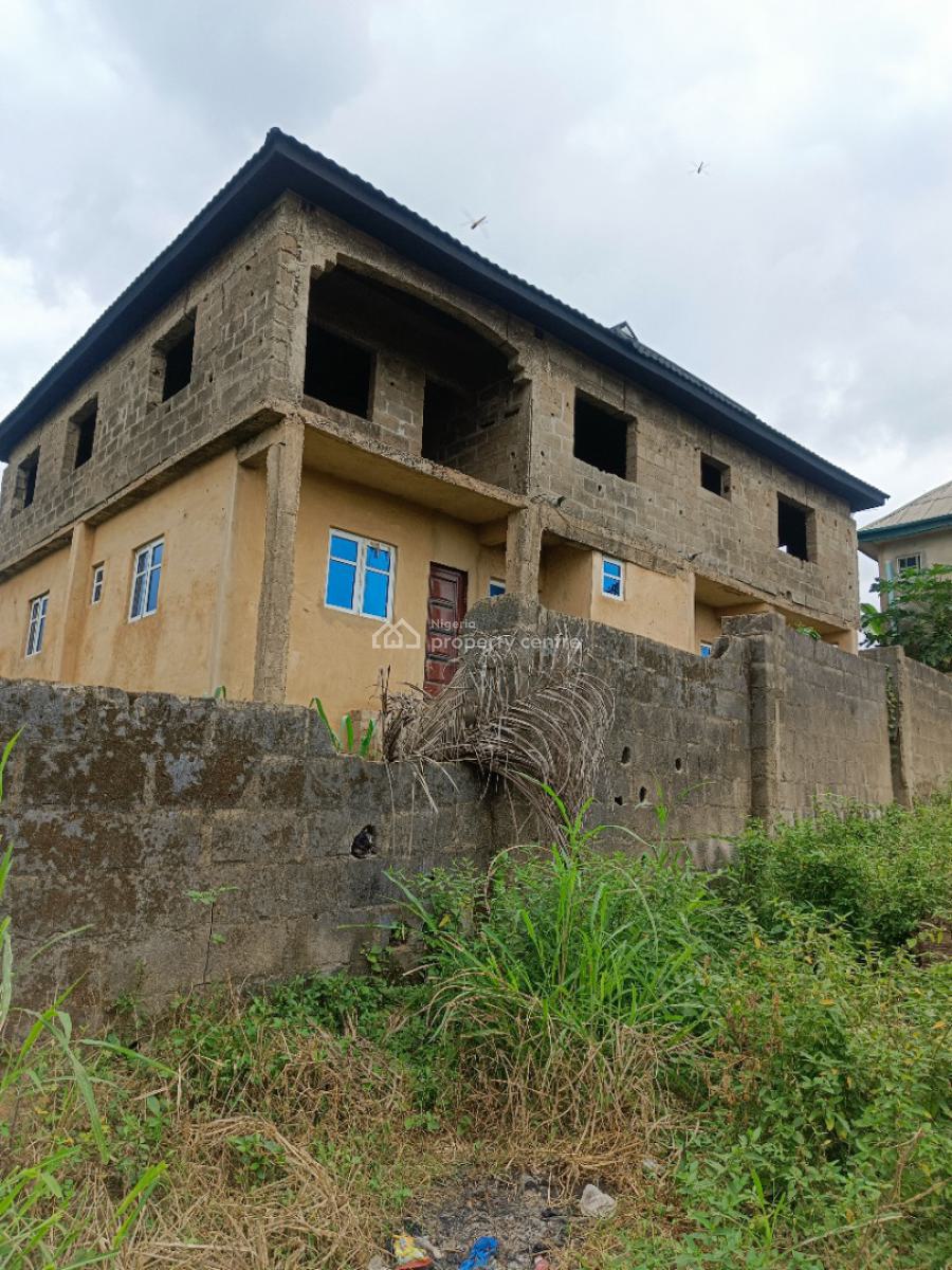 a Storey Building on Full Plot of Land, Magboro Estate, Magboro, Ogun, Block of Flats for Sale