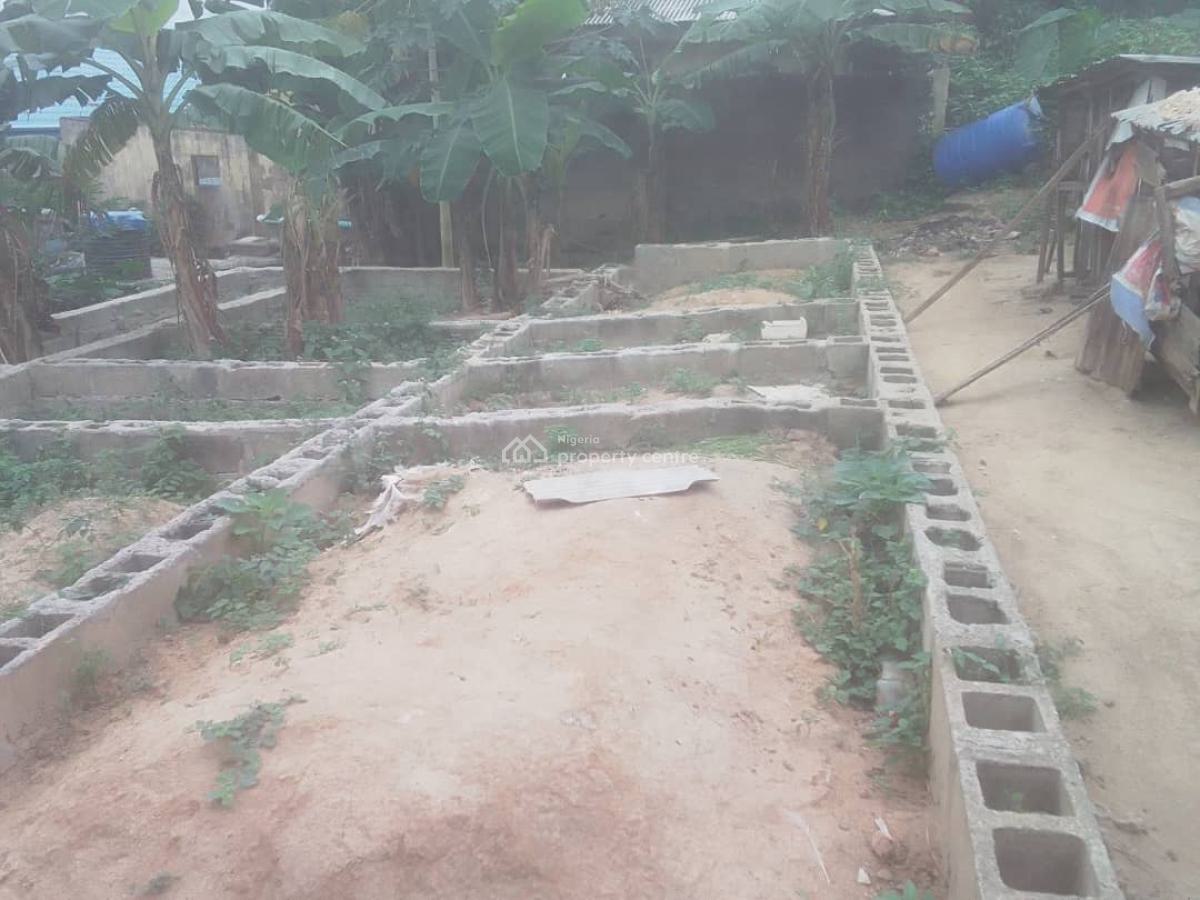 Completed 2 Bedroom Flat Bungalow Together with Another 2 Unit Miniflat, Ishawo Town Via Agric Bus Stop, Isawo, Ikorodu, Lagos, Block of Flats for Sale