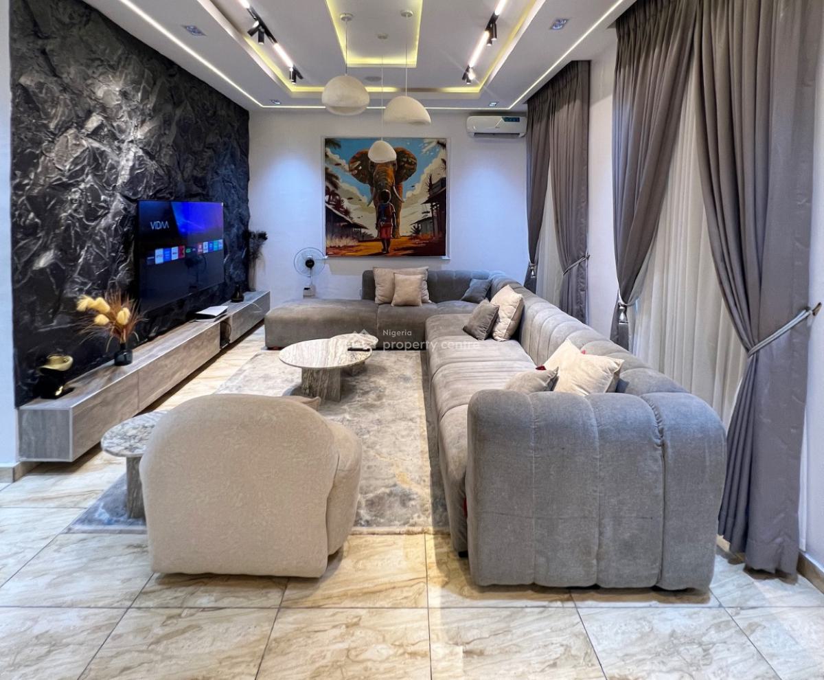 Luxurious Fully Furnished 4 Bed Terrace Duplex, Orchid Road, Lekki, Lagos, House for Rent