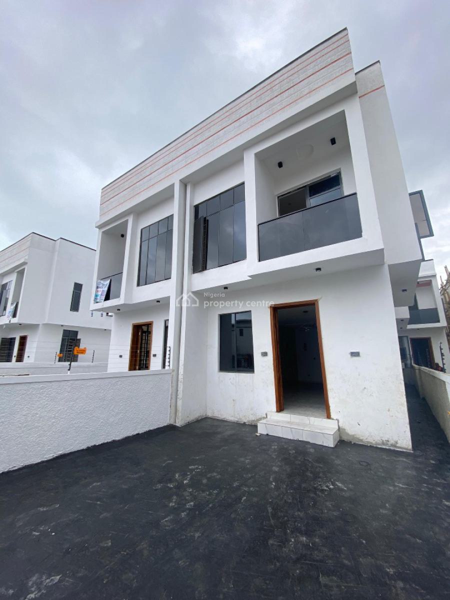 Luxurious 4 Bedroom Duplex Within a Secured Estate, Ikota, Lekki, Lagos, House for Sale