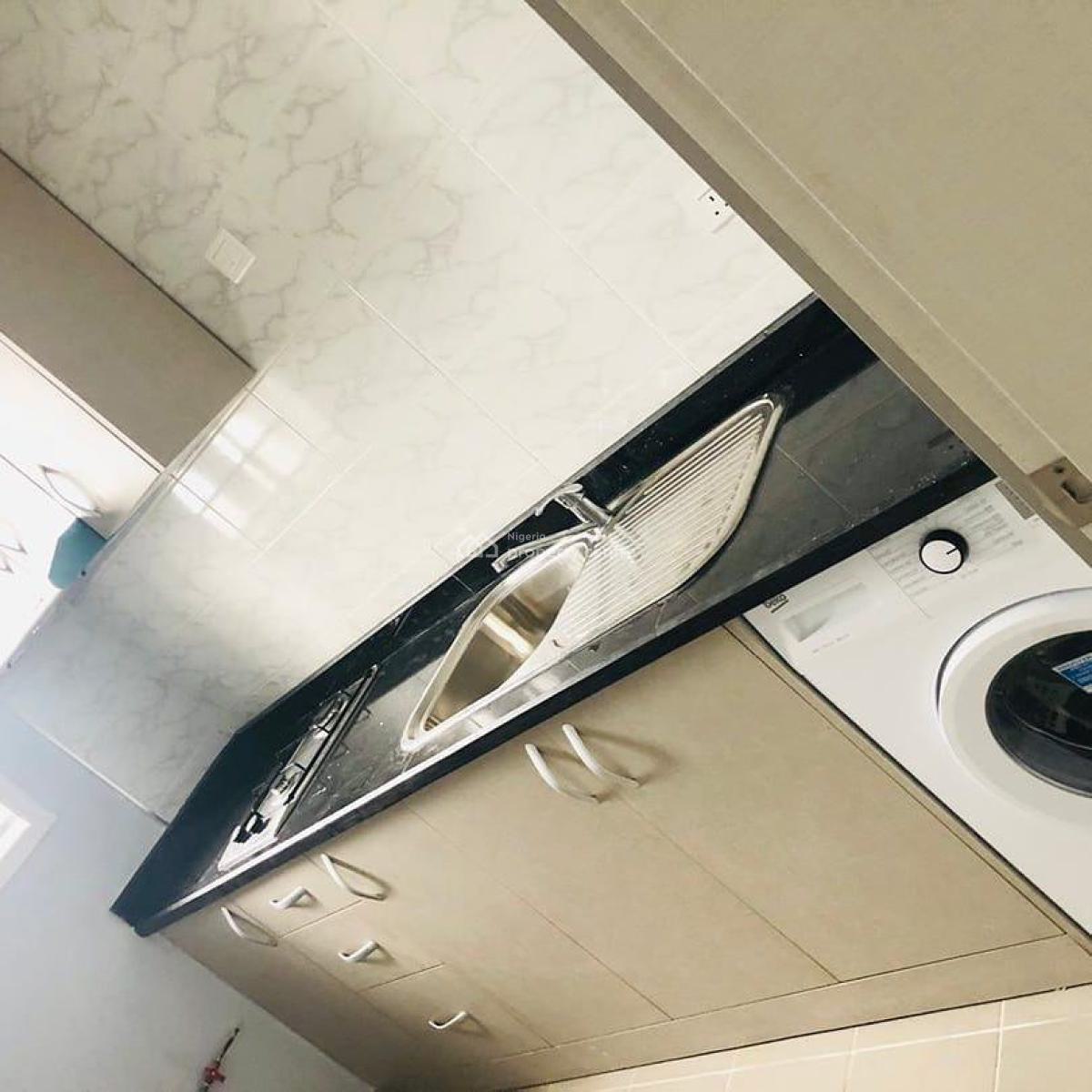 Fully Serviced 1bedroom Apartment with a/c, Washing Machine Fitted Kit, Genesis Court By Lekki Palm City, Ajah, Lagos, Mini Flat (room and Parlour) for Rent