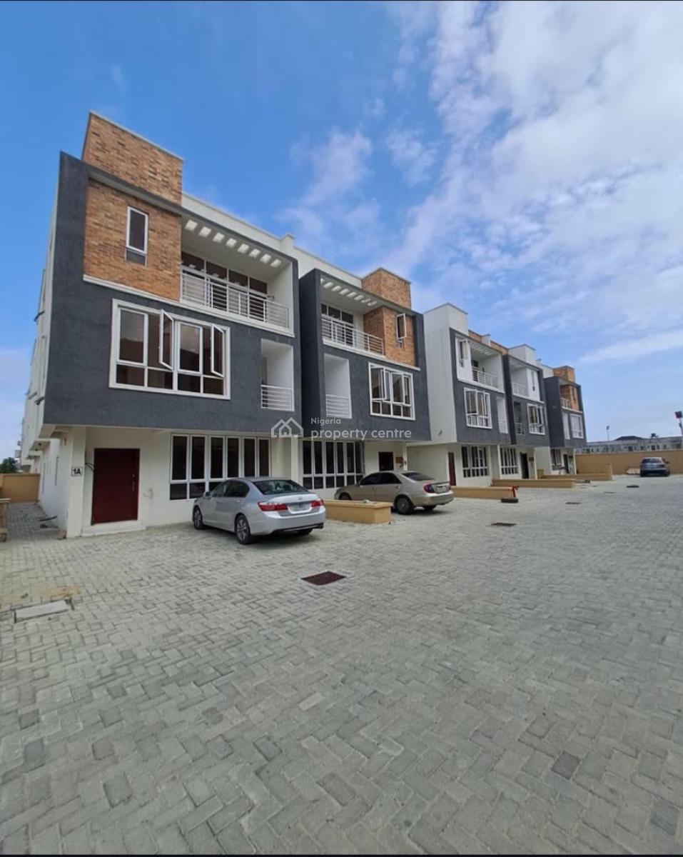 Spacious 6 Bedroom Semi Detached Duplex with Bq, Western Foreshore Estate, Osapa, Lekki, Lagos, Semi-detached Duplex for Sale