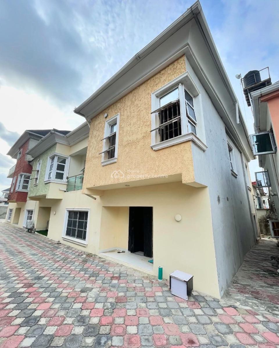 Contemporary 5 Bedroom Terrace Duplex with Bq, Ikate, Ikate, Lekki, Lagos, Terraced Duplex for Rent