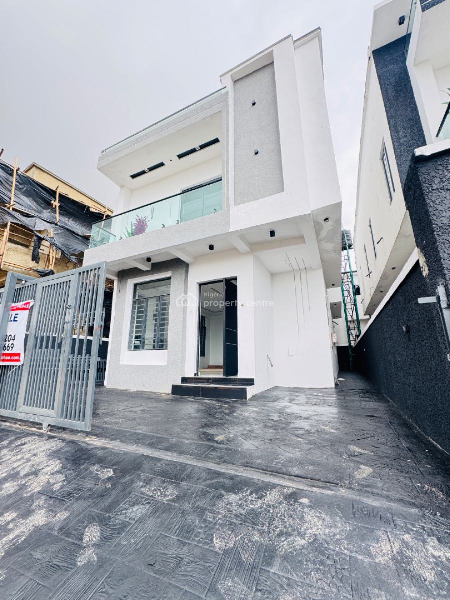 Newly Built 4 Bedroom Detached House with Bq, Ajah Lekki, Ajah, Lagos, Detached Duplex for Sale