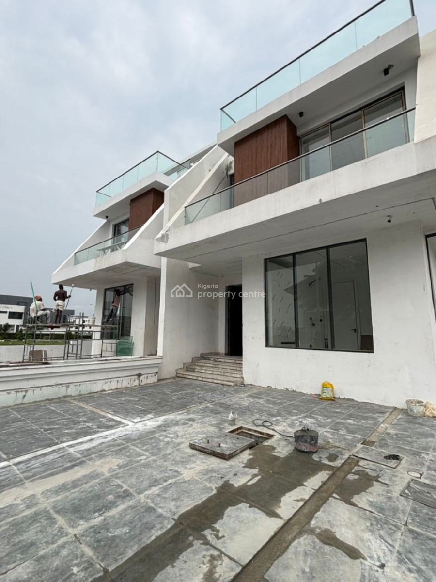Cowrie Creek 5 Bedroom Semi Detached Home with Bq, Cowrie Creek Estate, Ikate, Lekki, Lagos, Semi-detached Duplex for Sale