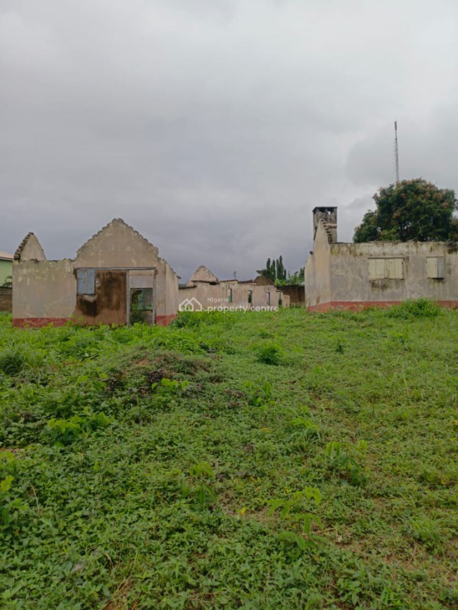 Fenced Parcel of Land with Already Demolished Structure, Subuola Area, Gra, Agodi, Ibadan, Oyo, Land for Sale