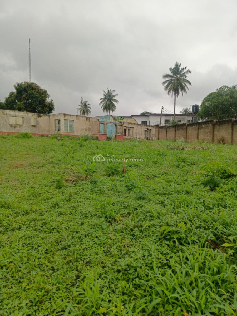 Fenced Parcel of Land with Already Demolished Structure, Subuola Area, Gra, Agodi, Ibadan, Oyo, Land for Sale