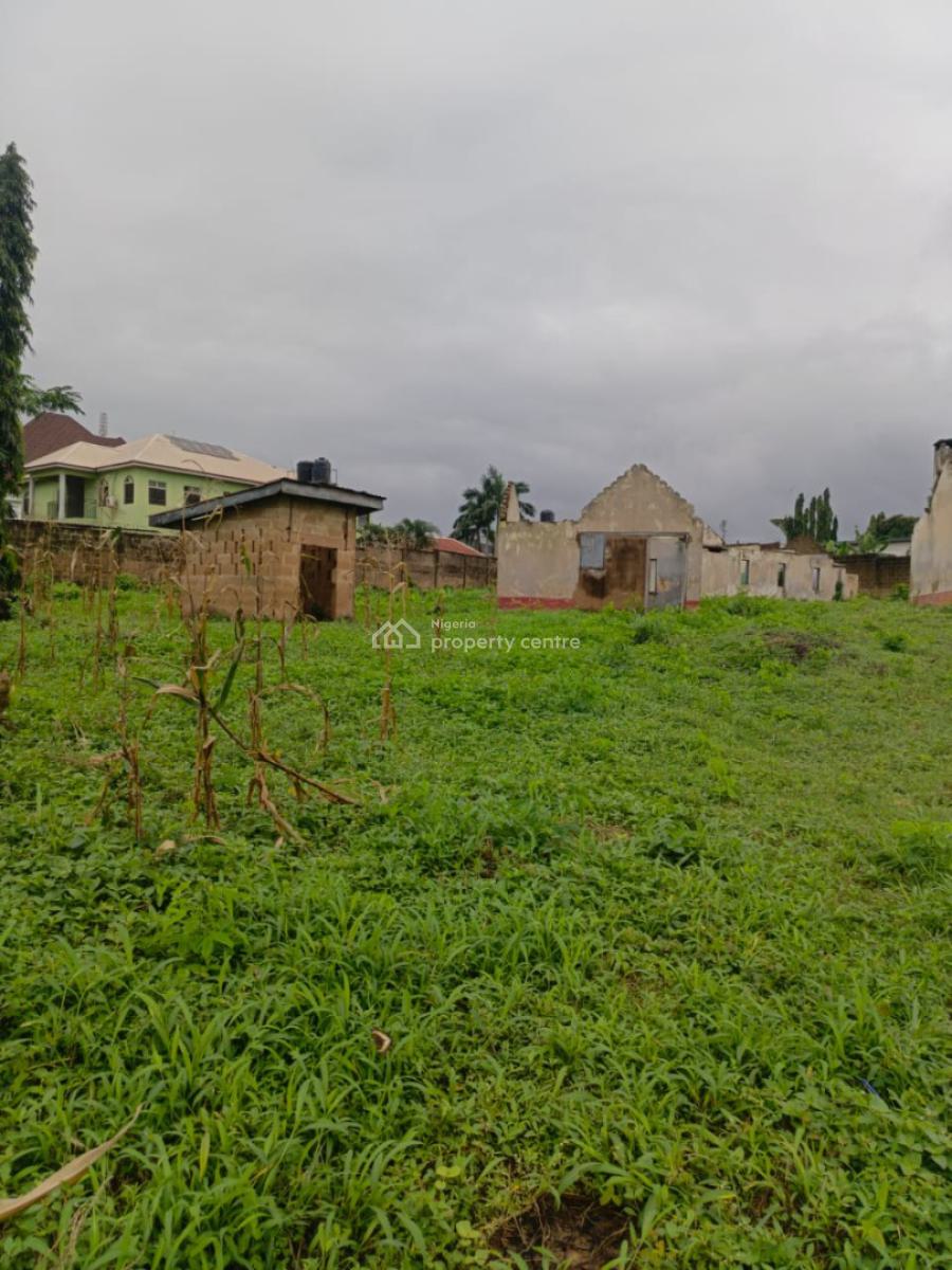 Fenced Parcel of Land with Already Demolished Structure, Subuola Area, Gra, Agodi, Ibadan, Oyo, Land for Sale