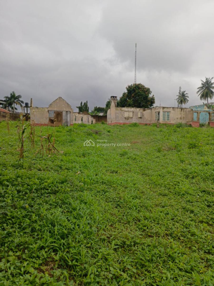 Fenced Parcel of Land with Already Demolished Structure, Subuola Area, Gra, Agodi, Ibadan, Oyo, Land for Sale