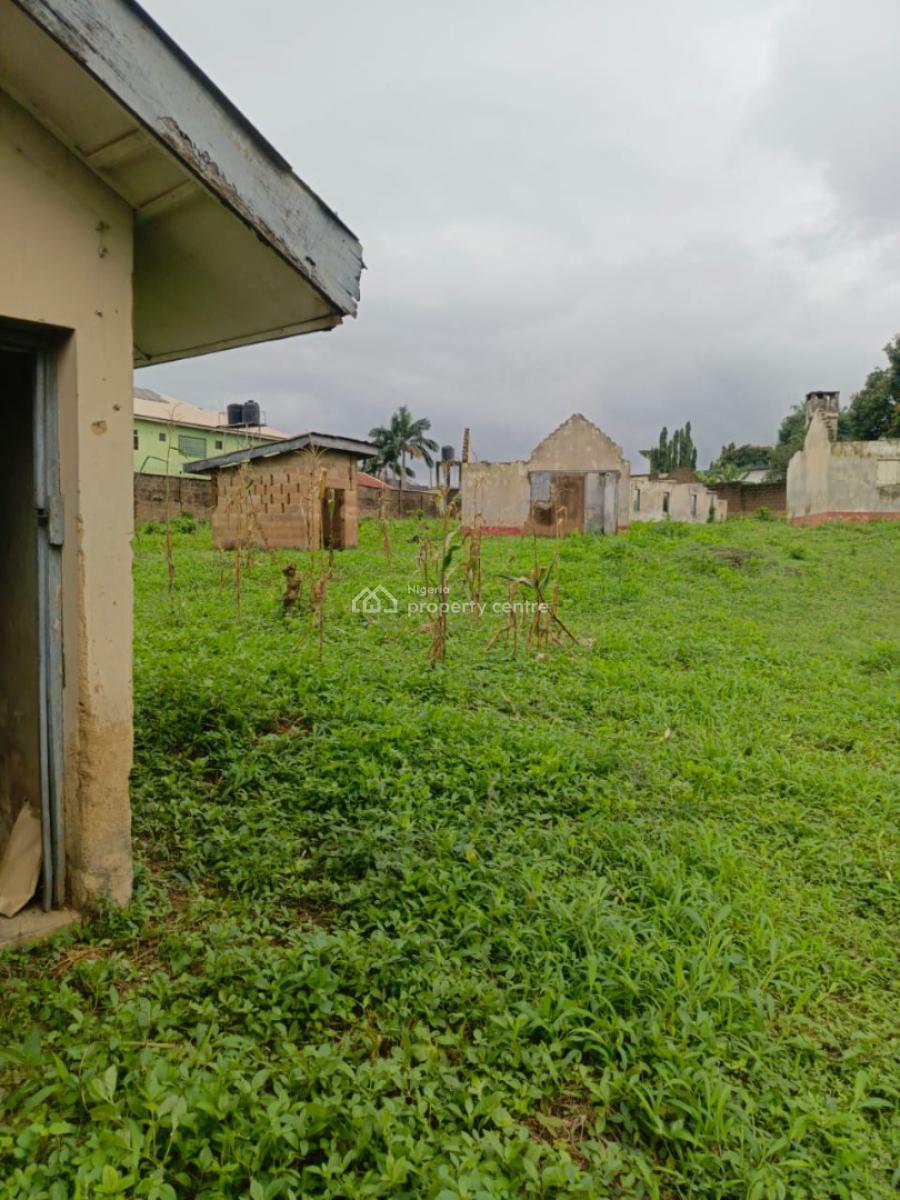 Fenced Parcel of Land with Already Demolished Structure, Subuola Area, Gra, Agodi, Ibadan, Oyo, Land for Sale