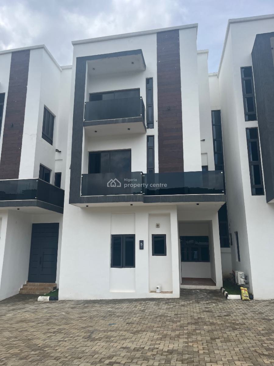 4 Bedroom Terrace House, Katampe Extension, Katampe, Abuja, Terraced Duplex for Sale