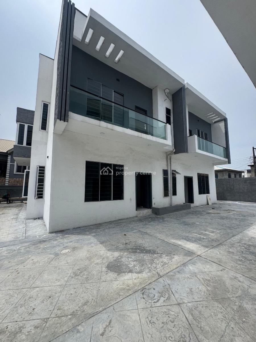 4 Bedroom Semi Detached Duplex with Bq, Ologolo, Lekki, Lagos, Semi-detached Duplex for Sale