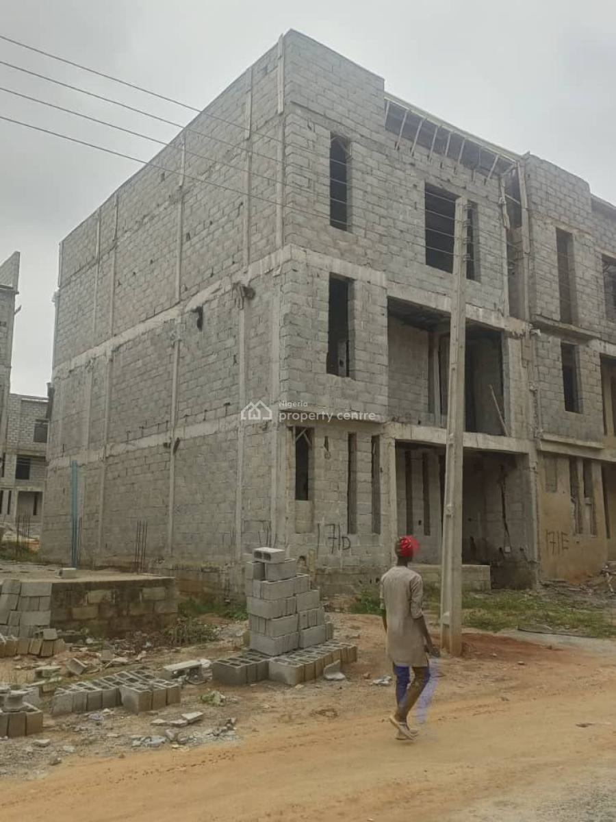 Prefinished 4 Bedroom Terrace Duplex, Dantata Estate, Karsana, Abuja, Terraced Duplex for Sale