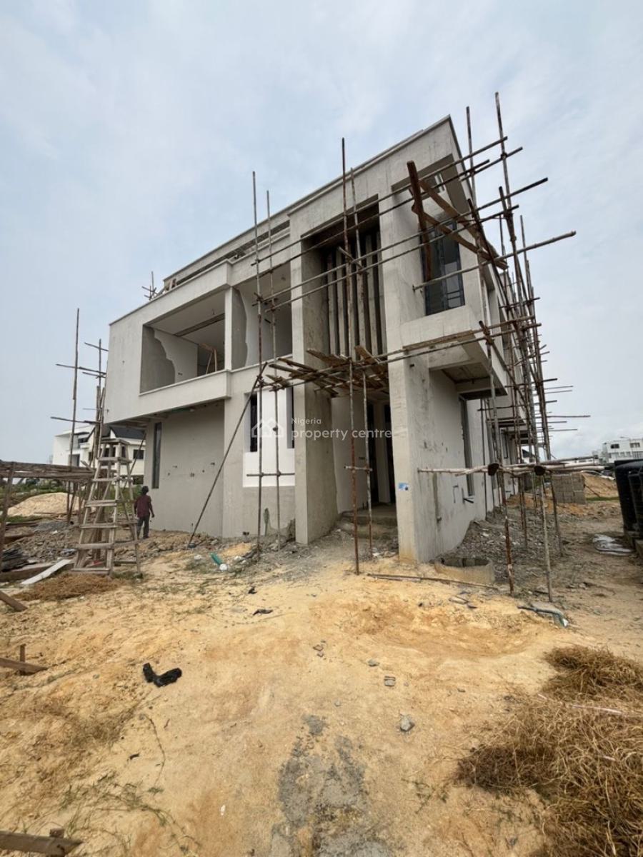 Cowrie Creek 5 Bedroom Fully Detached Duplex, Cowrie Creek Estate, Ikate, Lekki, Lagos, Detached Duplex for Sale