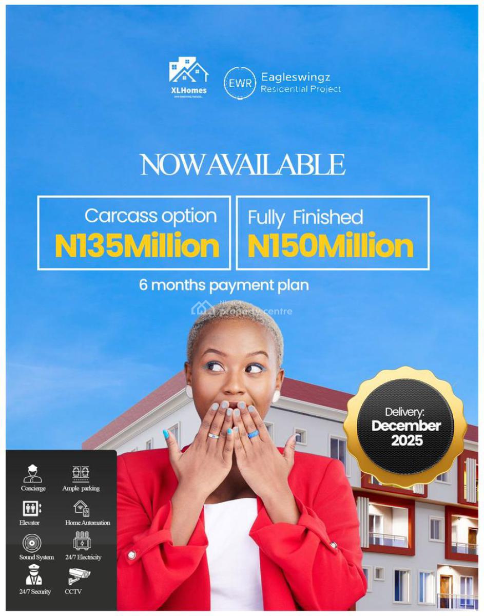Functional 2 Bedroom Off Plan Project in a Thriving Location, in a Gated and Secured Estate, Adeniyi Jones, Ikeja, Lagos, Flat / Apartment for Sale