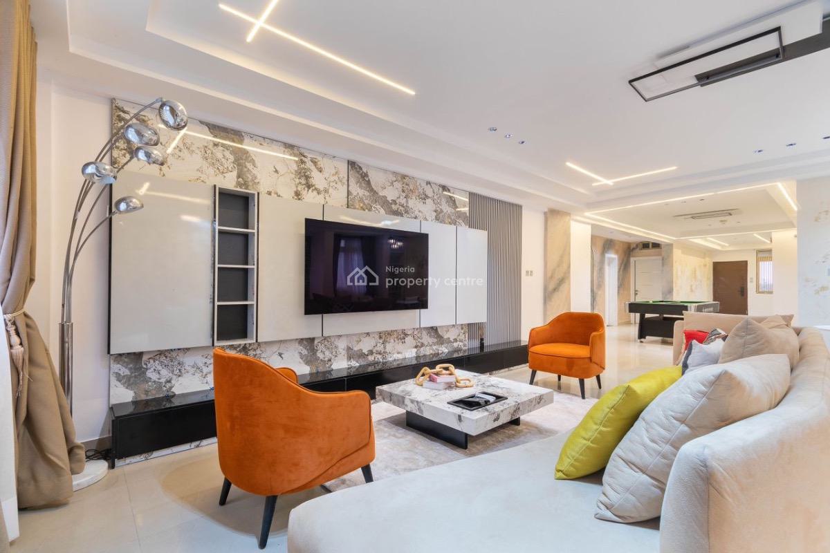 Super Luxurious, Massive 3 Bedroom Penthouse Duplex with Ps5, in-hous, Lekki Phase 1, Lekki, Lagos, Flat / Apartment Short Let