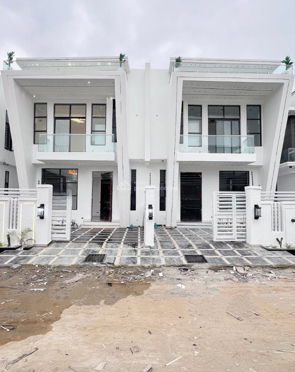 4bedroom Semi Detached Duplex with Bq, Ajah, Lagos, Semi-detached Duplex for Sale