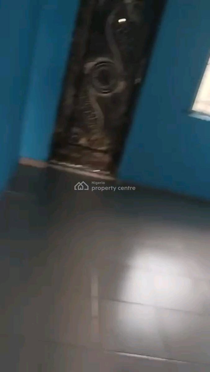 a Standard and Nice Miniflat, Upstairs with 2balconies, Off Market Street, Shomolu, Lagos, Mini Flat (room and Parlour) for Rent