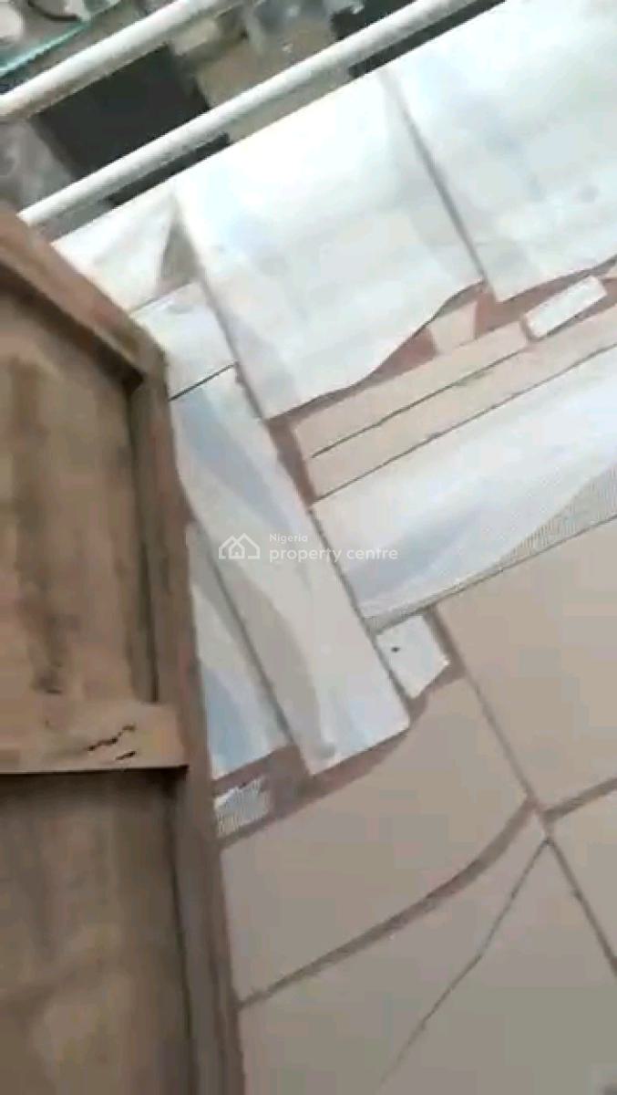 a Standard and Nice Miniflat, Upstairs with 2balconies, Off Market Street, Shomolu, Lagos, Mini Flat (room and Parlour) for Rent